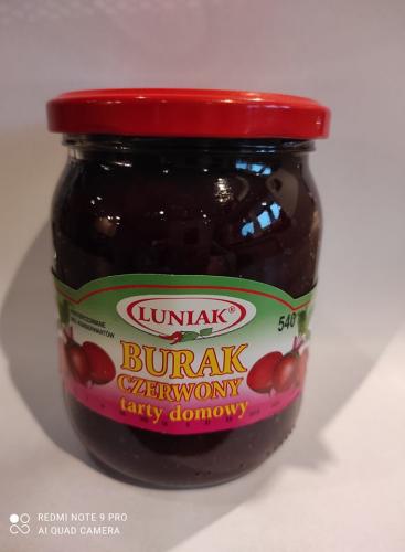 Burak czerwony tarty 540ml