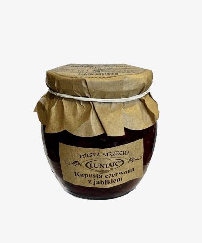 Kapusta czerwona z jabłkiem