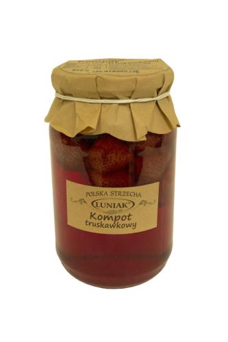 Kompot truskawkowy 870g