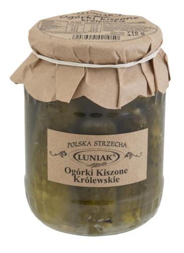 Ogórki Kiszone Królewskie 710 g