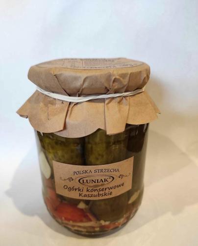 Ogórki konserwowe Kaszubskie 680 g